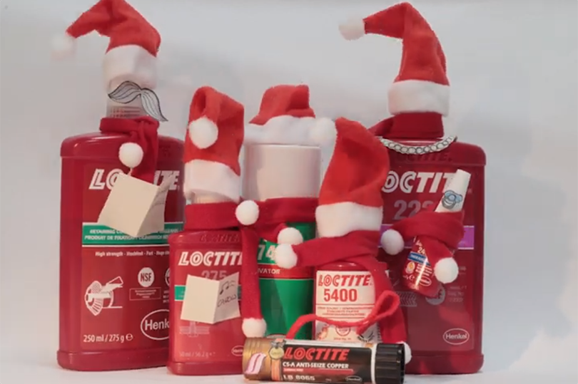 Merry Christmas from Antifriction and Loctite